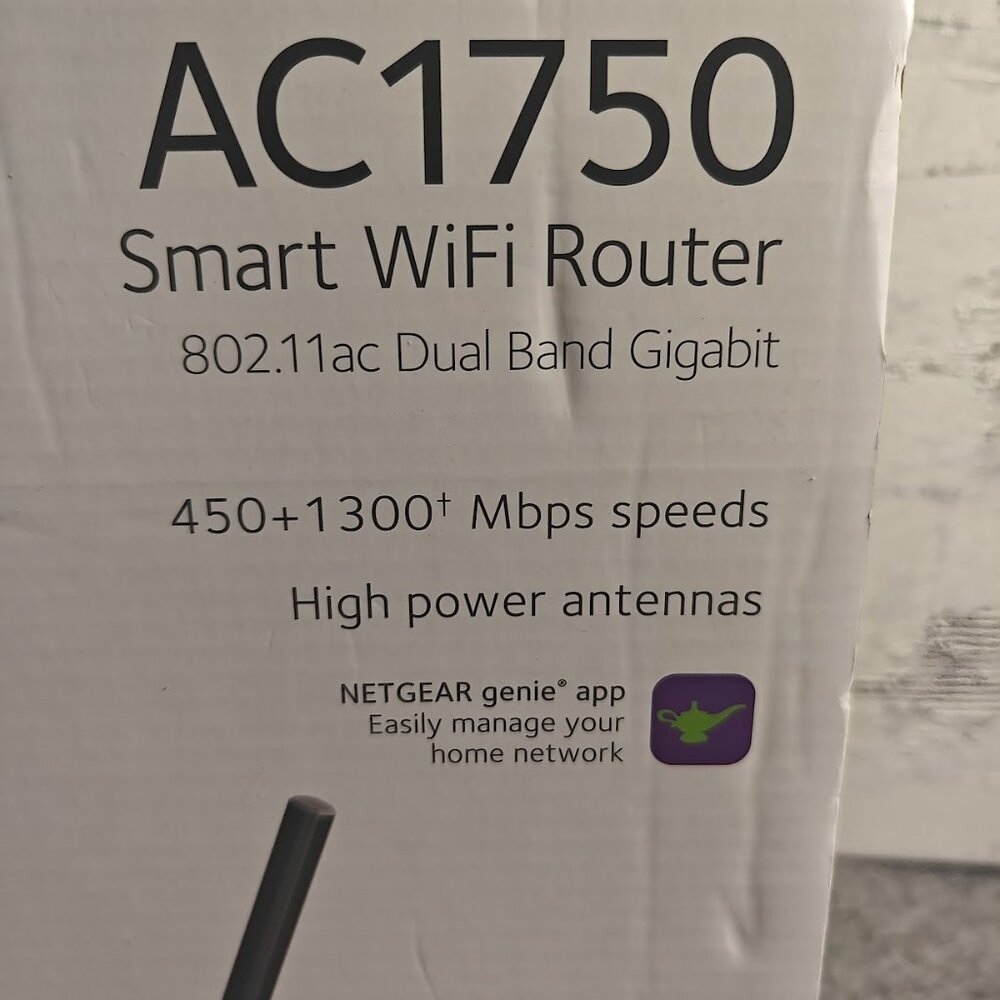 NETGEAR AC1750 Smart WiFi Router R6400 Dual Band Gigabit – PRE OWNED - Picture 3 of 11